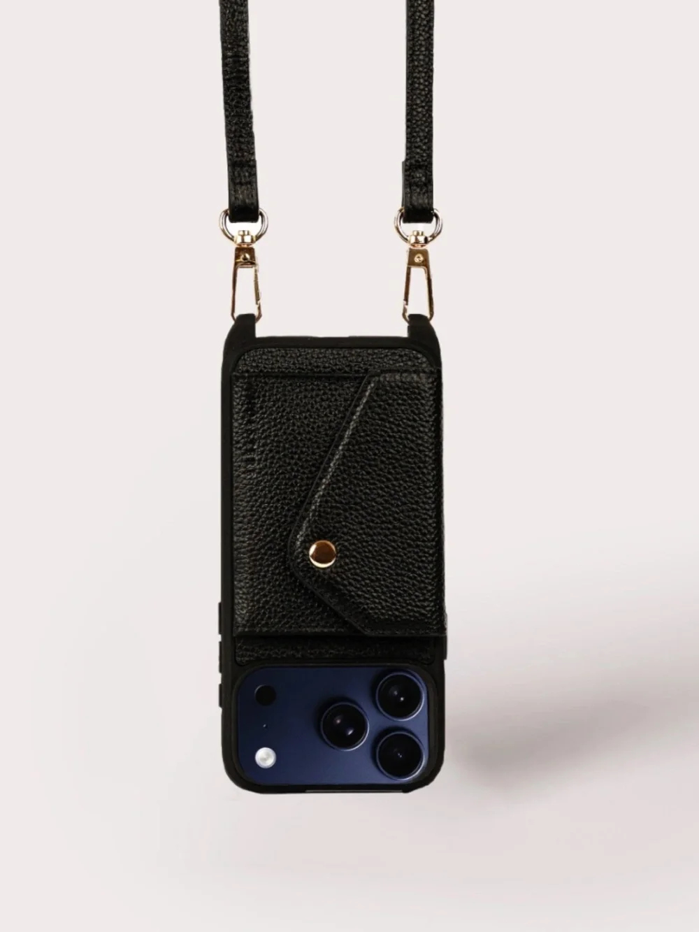 Holstere The Everly iPhone 16 Pro Max Phone Case Crossbody, Black